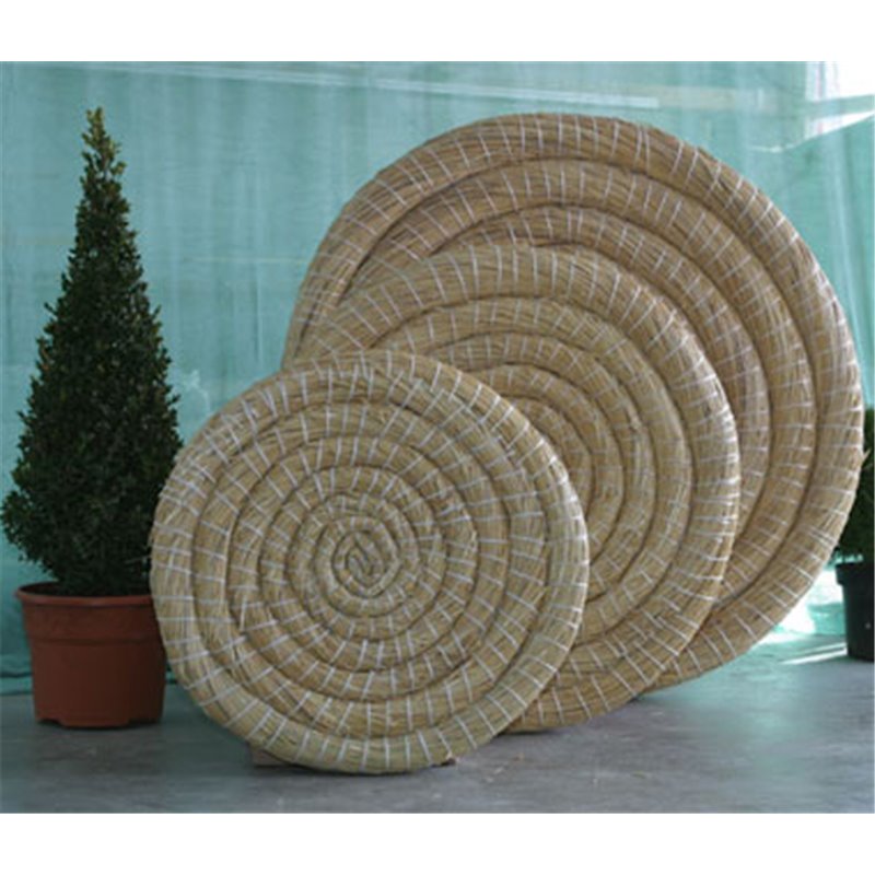 65 x 6 cm runde Traditionelle Strohzielscheibe Deluxe