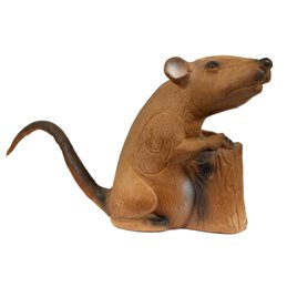 3D Tier LongLife Sitzende Ratte